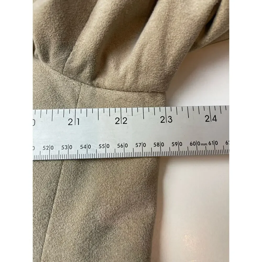 GOLDEN HOUSE Men’s Tan Suede Sport Coat Jacket 46
